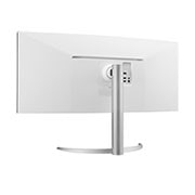 LG 37,5'' 21:9 Curved UltraWide™ QHD+(3840x1600)-skjerm, visning bakfra, 38WQ75C-W, thumbnail 7