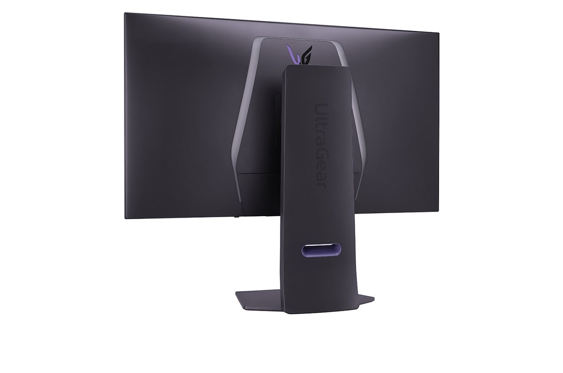 LG 32-tommers UltraGear™ Dual-Mode OLED-spillskjerm | 4K UHD, piksellyd, visning sett bakfra, 32GS95UE-B, thumbnail 9