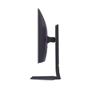 LG 32-tommers UltraGear™ Dual-Mode OLED-spillskjerm | 4K UHD, piksellyd, visning fra siden med lys på, 32GS95UE-B, thumbnail 6