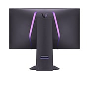 LG 32-tommers UltraGear™ Dual-Mode OLED-spillskjerm | 4K UHD, piksellyd, visning bakfra med lys på, 32GS95UE-B, thumbnail 8