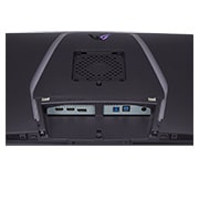 LG 32-tommers UltraGear™ Dual-Mode OLED-spillskjerm | 4K UHD, piksellyd, nærbilde av innganger, 32GS95UE-B, thumbnail 11