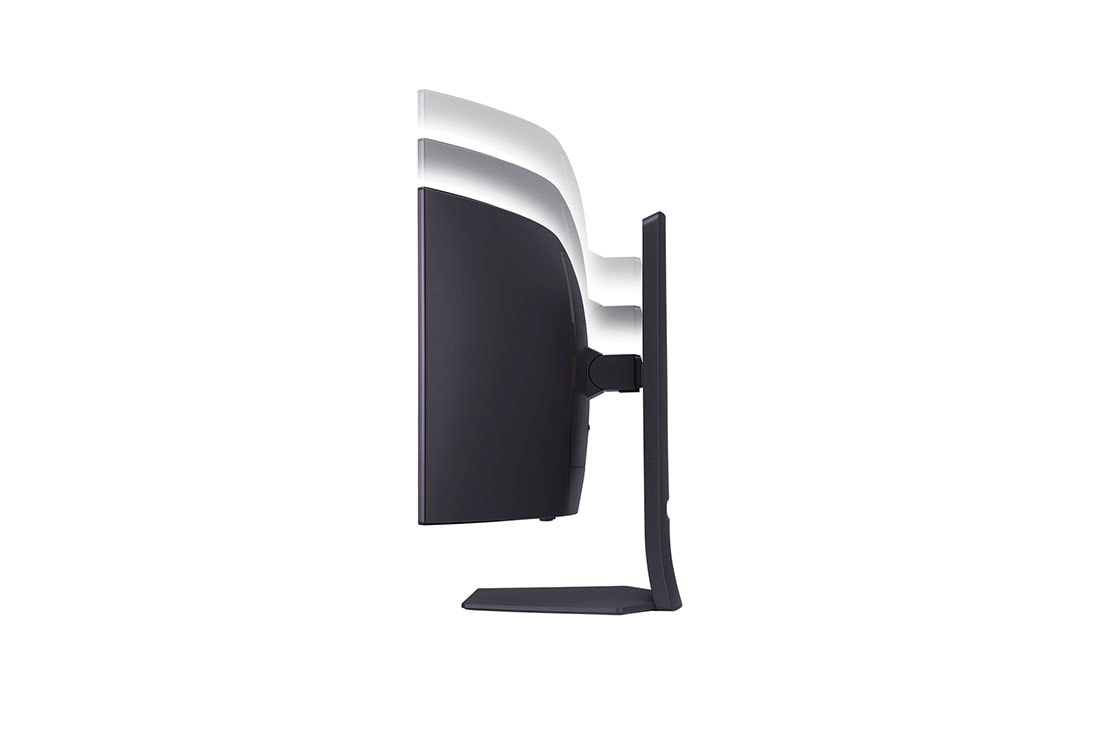 LG 34'' UltraGear™ OLED helt ny 800R buet spillskjerm | 21:9 Ultra-WQHD 240 Hz, 0,03 ms (GtG), DisplayHDR True Black 400, visning fra siden med nedadgående skjermhøyde, 34GS95QE-B, thumbnail 13