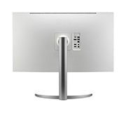 LG 32'' UHD 4K IPS-skjerm med kontrastforhold på 2000:1, visning bakfra, 32UQ850V-W, thumbnail 7