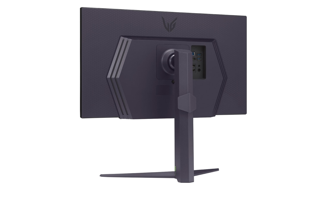 LG 27'' UltraGear™ QHD Nano IPS 180 Hz (O/C 200 Hz) spillskjerm | 1 ms (GtG), DisplayHDR™ 400, visning sett bakfra, 27GS85Q-B, thumbnail 7