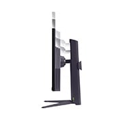 LG 27'' UltraGear™ QHD Nano IPS 180 Hz (O/C 200 Hz) spillskjerm | 1 ms (GtG), DisplayHDR™ 400, visningen forfra av skjermen som svinger 90 grader i stående visning, 27GS85Q-B, thumbnail 9
