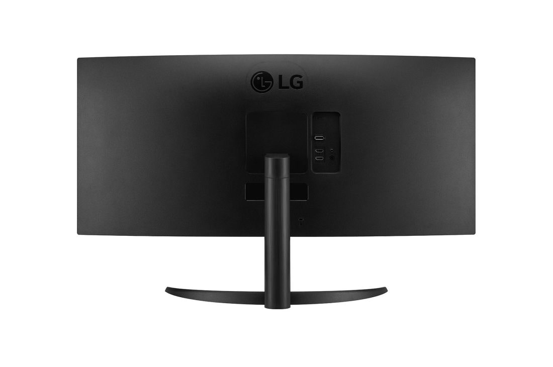 LG 34'' UltraWide QHD buet skjerm, visning bakfra, 34WR50QK-B, thumbnail 6