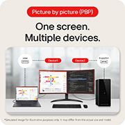 LG 34'' UltraWide QHD buet skjerm, life view, 34WR50QK-B, thumbnail 13