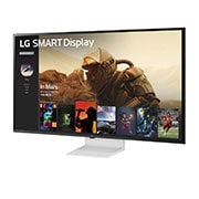 LG 43'' 4K UHD IPS Smart-skjerm med webOS, -15 graders visning fra siden, 43SQ700S-W, thumbnail 3