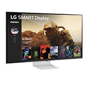 LG 43'' 4K UHD IPS Smart-skjerm med webOS, +15 graders visning fra siden, 43SQ700S-W, thumbnail 5