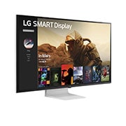 LG 43'' 4K UHD IPS Smart-skjerm med webOS, +30 graders visning fra siden, 43SQ700S-W, thumbnail 6