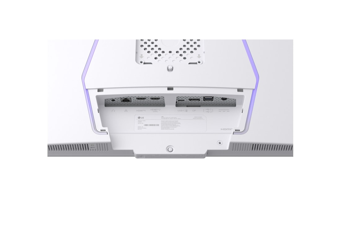 LG UltraGear™ 32-tommers 144 Hz UHD 4K KI Smart spillskjerm | 1 ms (GtG), webOS, sving sett forfra, 32G810SA-W, thumbnail 17