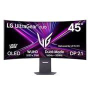 LG UltraGear™ 45-inch OLED Dual-Mode 5K2K Gaming Monitor | 0.03ms (GtG), Rich Bass (10Wx2), DisplayHDR True Black 400, DP 2.1 & USB-C, 45GX950A-B, thumbnail 1