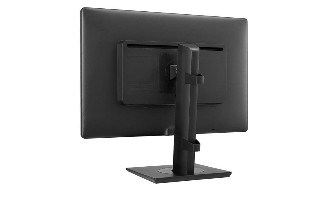 LG 24” 2MP IPS klinisk gjennomgangsskjerm, visning i perspektiv bakfra, 24HR513C-B, thumbnail 7