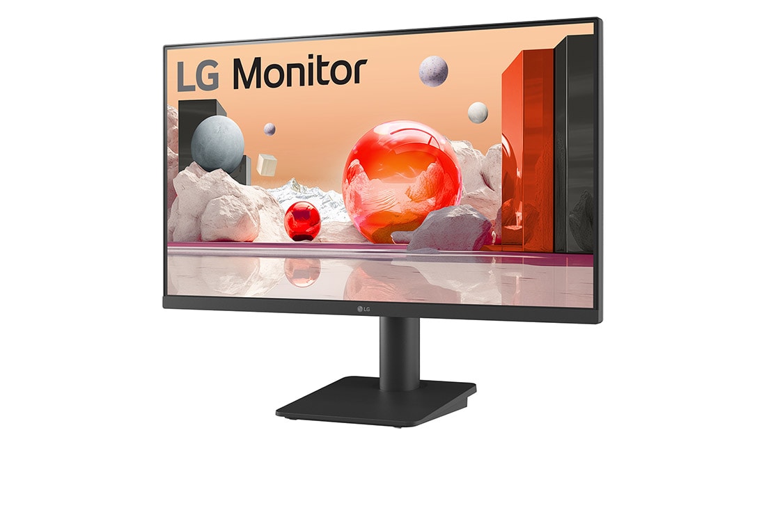 LG 27'' IPS Full HD-monitor, -15 graders visning fra siden, 27MS550-B, thumbnail 2