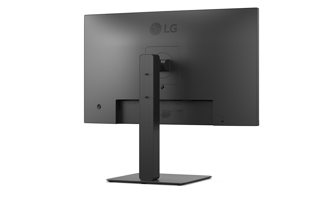 LG 27'' Full HD IPS-monitor med USB Type-C™, visning i perspektiv bakfra, 27BA650-B, thumbnail 7