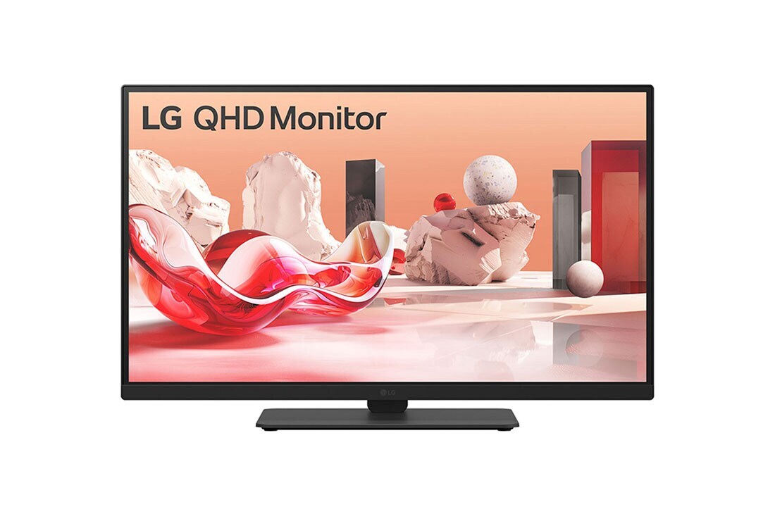 LG 27'' QHD IPS-skjerm med USB-C og Daisy Chain, visning bakfra, 27BA75QB-B, thumbnail 6