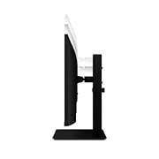 LG 27'' Full HD IPS-monitor, visning fra siden med nedadgående skjermhøyde, 27BA450-B, thumbnail 10