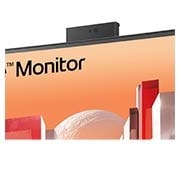 LG 34'' UltraWide QHD buet IPS-skjerm med innebygd FHD-webkamera og USB Type-C™, nærbilde av webkamera, 34BA85QE-B, thumbnail 8