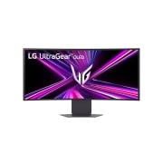 LG UltraGear™ 34-tommers OLED 240 Hz WQHD buet spillskjerm | 0,03 ms (GtG), DisplayHDR True Black 400, USB-C (PD 65 W) og HDMI 2.1, visning fra siden, 34GX900A-B, thumbnail 4