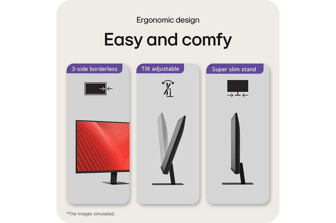 LG 31,5” QHD IPS-skjerm med USB-C, easy and comfy, 32U631A-B, thumbnail 17