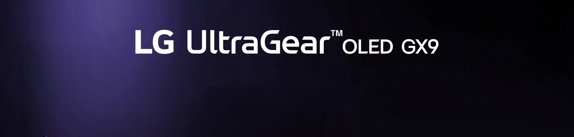 Bilde av UltraGear™ OLED GX9-logo.	