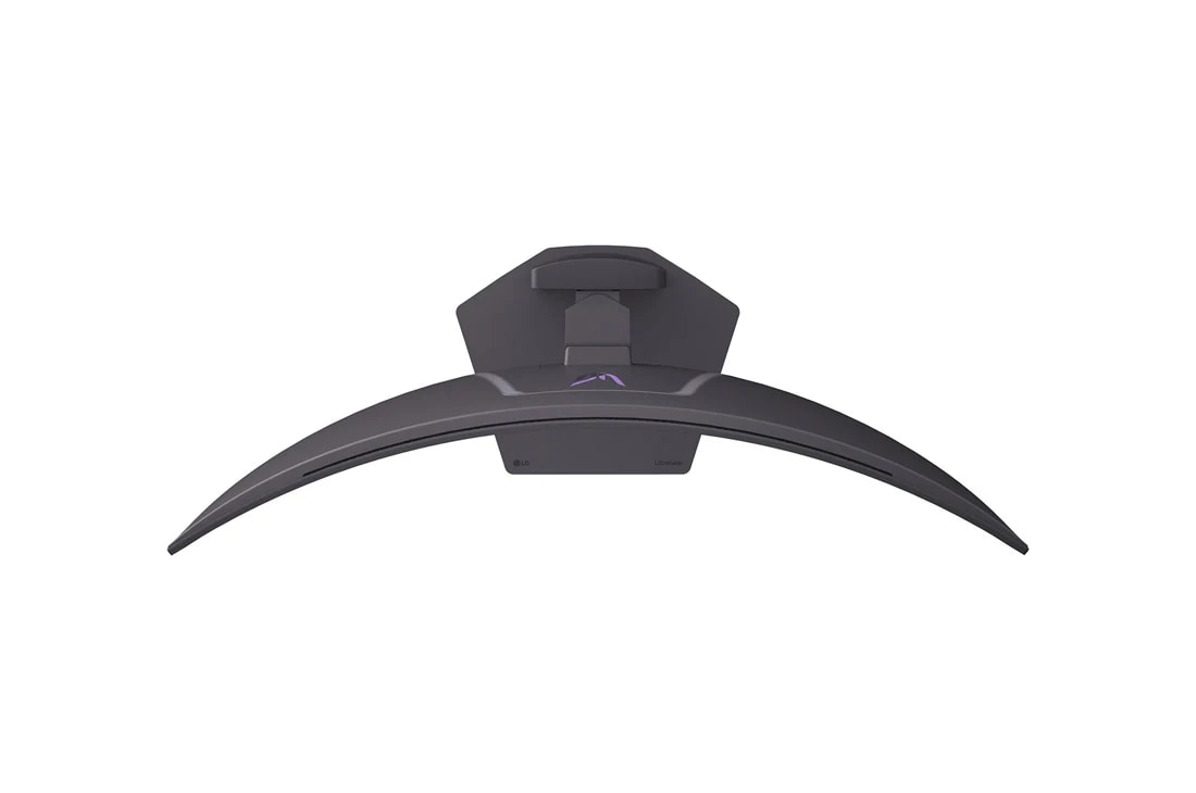 LG UltraGear™ 39-tommers OLED 240 Hz WQHD buet spillskjerm | 0,03 ms (GtG), DisplayHDR True Black 400, USB-C (PD 65 W) og HDMI 2.1, visning av skjermen forfra med stativet nede, 39GX900A-B, thumbnail 8