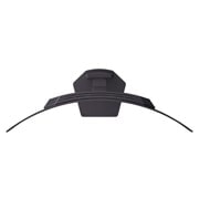 LG UltraGear™ 45-tommers OLED 240 Hz WQHD buet spillskjerm | 0,03 ms (GtG), DisplayHDR True Black 400, USB-C (PD 65 W) og HDMI 2.1, visning av skjermen forfra med stativet nede, 45GX900A-B, thumbnail 8