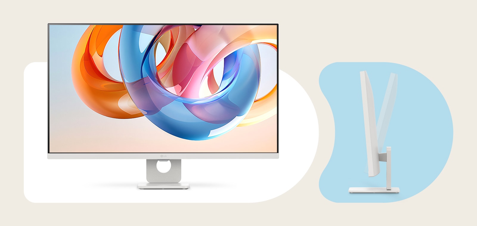 Stilig plassbesparende design.