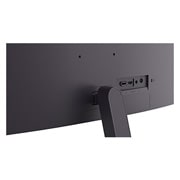 LG 27'' UltraGear™ FHD IPS-spillmonitor med 144 Hz (overklokket) oppdateringsfrekvens | 27G411A med NVIDIA G-SYNC®-kompatibilitet, sRGB 99 % (Typ.), visning bakfra med lys på, 27G411A-B, thumbnail 11