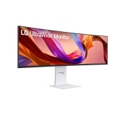 LG 49'' UltraWide Dual QHD (5120x1440) buet Nano IPS-skjerm med 144 Hz, +15 graders visning fra siden, 49U950A-W, thumbnail 3