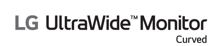 LG UltraWide Monitor Curved-logo.	