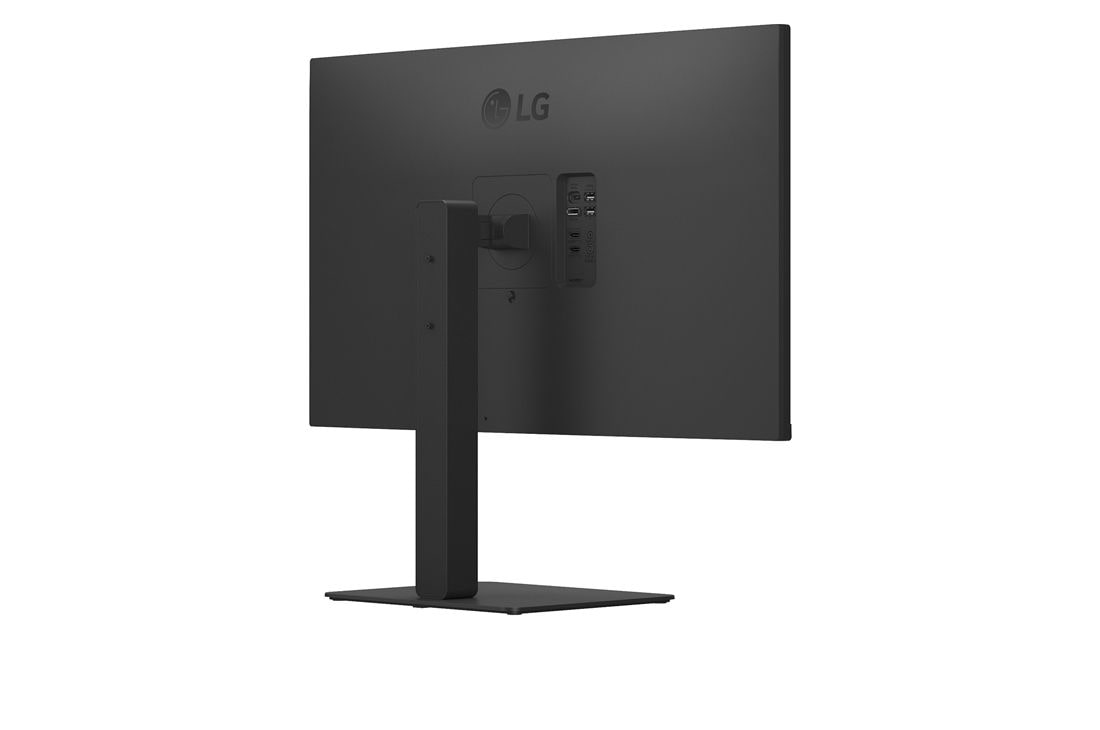 LG 31,5'' 4K UHD UltraFine™ VA-skjerm, skrå, vinklet visning bakfra, 32U720A-B, thumbnail 7