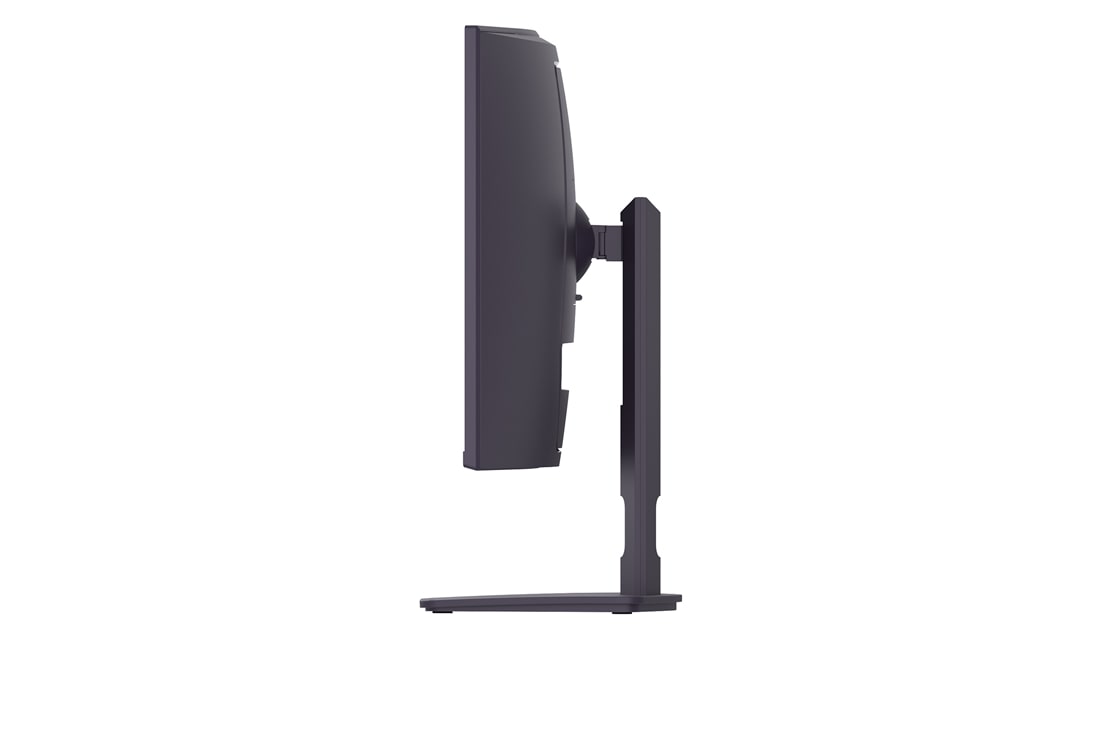 LG 32'' UltraGear™ QHD 180 Hz 1 ms GtG buet spillskjerm, visning bakfra i perspektiv med lys på, 32G600A-B, thumbnail 15