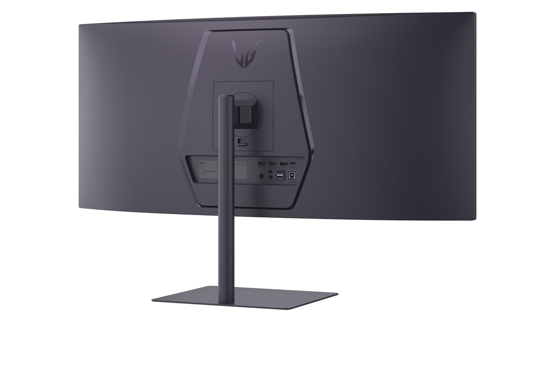 LG 34'' UltraGear™ 240 Hz WQHD gamingskjerm | DCI-P3 95 % (typ.), VESA DisplayHDR™ 400, 1 ms (GtG), USB-C (PD 15 W), skrå visning bakfra til venstre, 34G630A-B, thumbnail 12