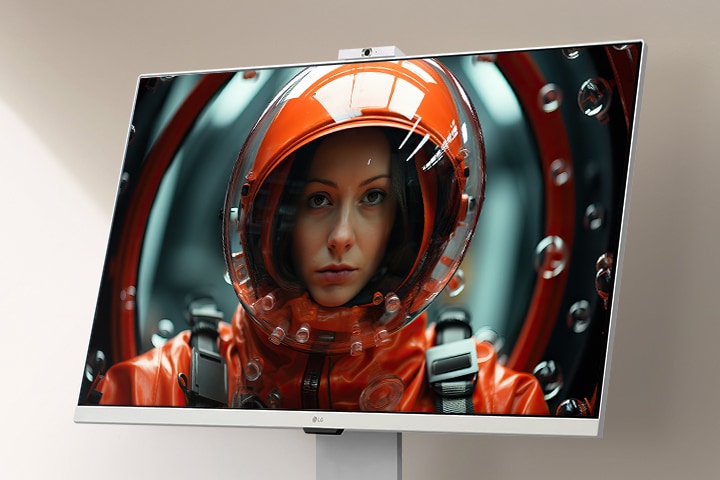 LG Smart Monitor brukt til oppslukende filmopplevelser	