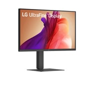 LG 27'' 4K UHD UltraFine™ IPS monitor, +15 graders visning fra siden, 27U730A-B, thumbnail 3