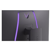 LG 32'' UltraGear™ OLED 240 Hz 4K UHD spillskjerm │ to-modus-funksjon, DCI-P3 98.5 % (Typ.), VESA DisplayHDR™ True Black 400, 0,03 ms (GtG), DP 2.1, -30 graders rotasjonsskjerm ovenfra, 32GX870A-B, thumbnail 13