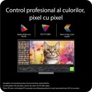 LG 32'' UltraFine™ evo Nano IPS Black 6K med Thunderbolt™ 5, Close-up van de bovenste rand van LG QNED TV, QNED85, 32U990A-S, thumbnail 16