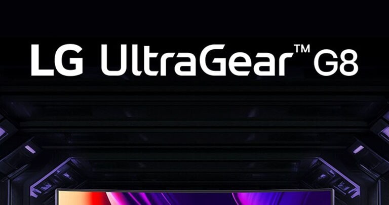 Visning forfra av UltraGear™ 37G800a spillskjerm.