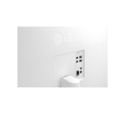 LG 34'' Smart Monitor WQHD buet skjerm for strømming med webOS, Nærbilde av bakre inngangsporter, 34U601SA-W, thumbnail 10