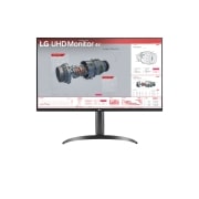 LG 32'' UHD 4K BR55UK | 3840 x 2160 | 60Hz | VA skjerm, LG 32BR55UK-B, 31,5" UHD 4K HDR-skjerm med USB Type-C™, 65W strømforsyning (Power Delivery), innebygde høyttalere, HDR10, DCI-P3 90 % – fengslende fargedetaljer og strømlinjeformede kontroller for en , 32BR55UK-B, thumbnail 1