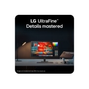 LG 27'' UltraFine™ UHD 4K U711B | 3840 x 2160 | HDR10 | IPS skjerm, LG Ultrafine 27U711B-b, 27" UHD 4K IPS-skjerm, DCI-P3 90 % med HDR10 – en allsidig skjerm med forbedret visuell klarhet., 27U711B-B, thumbnail 4