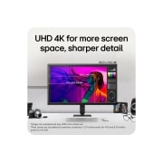 LG 27'' UltraFine™ UHD 4K U711B | 3840 x 2160 | HDR10 | IPS skjerm, LG Ultrafine 27U711B-b, 27" UHD 4K IPS-skjerm, DCI-P3 90 % med HDR10 – en allsidig skjerm med forbedret visuell klarhet., 27U711B-B, thumbnail 5