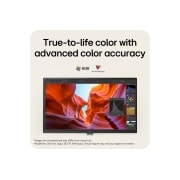 LG 27'' UltraFine™ UHD 4K U711B | 3840 x 2160 | HDR10 | IPS skjerm, LG Ultrafine 27U711B-b, 27" UHD 4K IPS-skjerm, DCI-P3 90 % med HDR10 – en allsidig skjerm med forbedret visuell klarhet., 27U711B-B, thumbnail 6