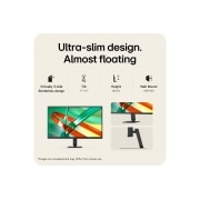 LG 27'' UltraFine™ UHD 4K U711B | 3840 x 2160 | HDR10 | IPS skjerm, LG Ultrafine 27U711B-b, 27" UHD 4K IPS-skjerm, DCI-P3 90 % med HDR10 – en allsidig skjerm med forbedret visuell klarhet., 27U711B-B, thumbnail 9
