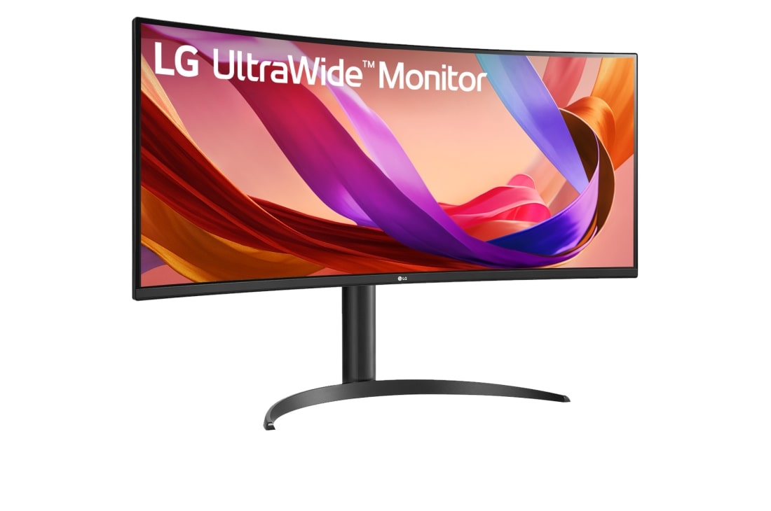 LG 34'' WQHD Curved (1800R) BQ65V | 3440 x 1440 | 100Hz | VA skjerm, LG UltraWide 34BQ65VA-B, 34" WQHD 100Hz kurvet (1800R) skjerm, sRGB 99 % med HDR 10, lesemodus (Reader Mode) og flimmerfri (Flicker Safe) – 21:9-skjerm med storslåtte bilder for effektiv multitasking., 34BQ65VA-B, thumbnail 3