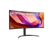 LG 34'' WQHD Curved (1800R) BQ65V | 3440 x 1440 | 100Hz | VA skjerm, LG UltraWide 34BQ65VA-B, 34" WQHD 100Hz kurvet (1800R) skjerm, sRGB 99 % med HDR 10, lesemodus (Reader Mode) og flimmerfri (Flicker Safe) – 21:9-skjerm med storslåtte bilder for effektiv multitasking., 34BQ65VA-B, thumbnail 3