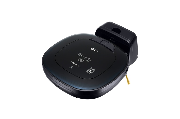 LG Ny robot støvsuger i Ocean Black farge med Smart Inverter Motor ™, og bedre rengjøring i hjørner, VR8600OB, thumbnail 7
