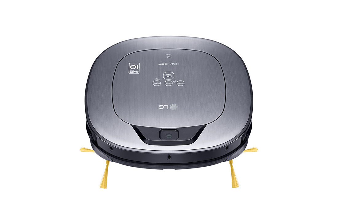 LG Ny robot støvsuger i sølv metallic farge med Smart Inverter Motor ™bedre  rengjøring i hjørner og mopp rengjøring, VR65710LVMP
