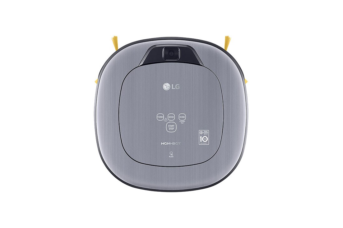 LG Ny robot støvsuger i sølv metallic farge med Smart Inverter Motor ™bedre  rengjøring i hjørner og mopp rengjøring, VR65710LVMP, thumbnail 3